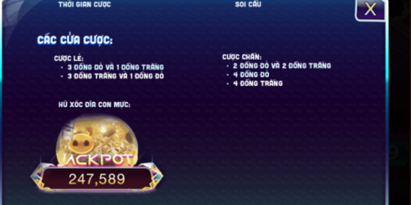 Nắm chắc luật chơi xóc đĩa con mực