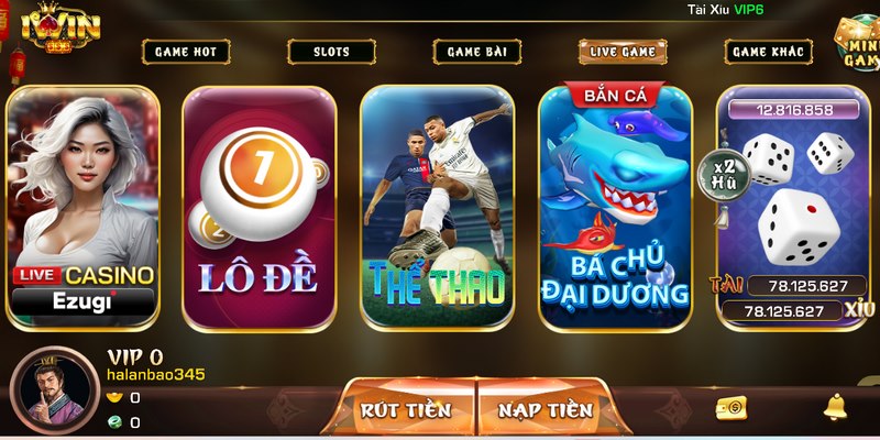 cách lấy lại tài khoản Iwin