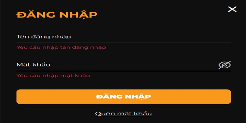 cách xử lý khi quên mật khẩu