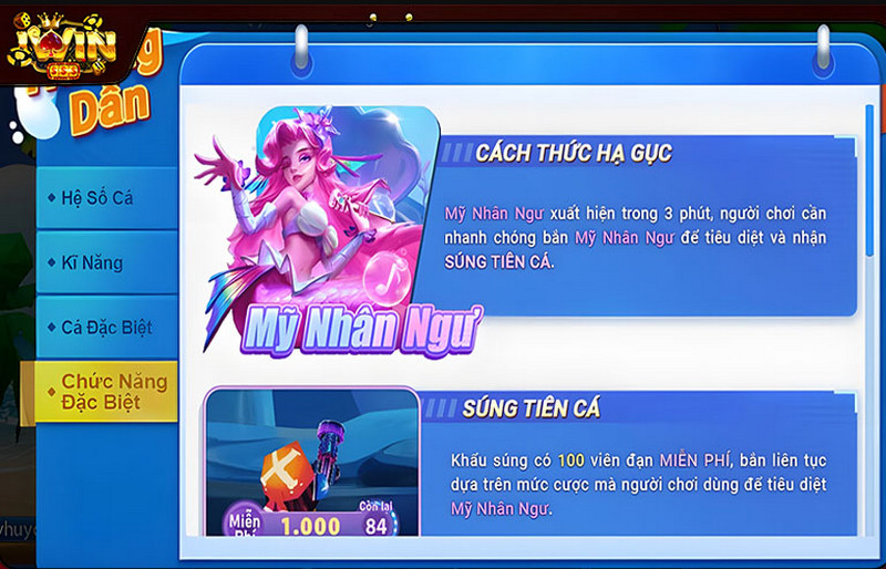 về game bắn cá Bá Chủ Đại Dương